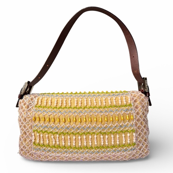 Vintage Fendi beaded baguette 1998 - Picture 2 of 8